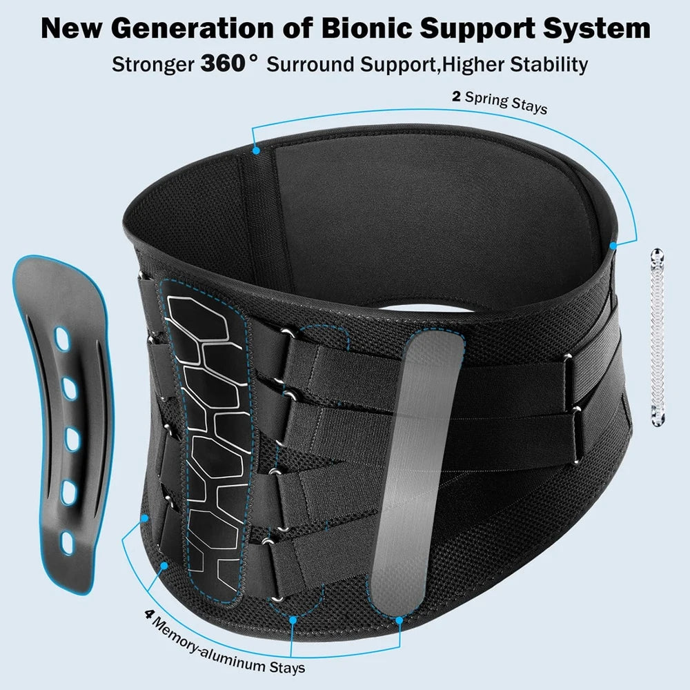 Lumbar Back Support Belt