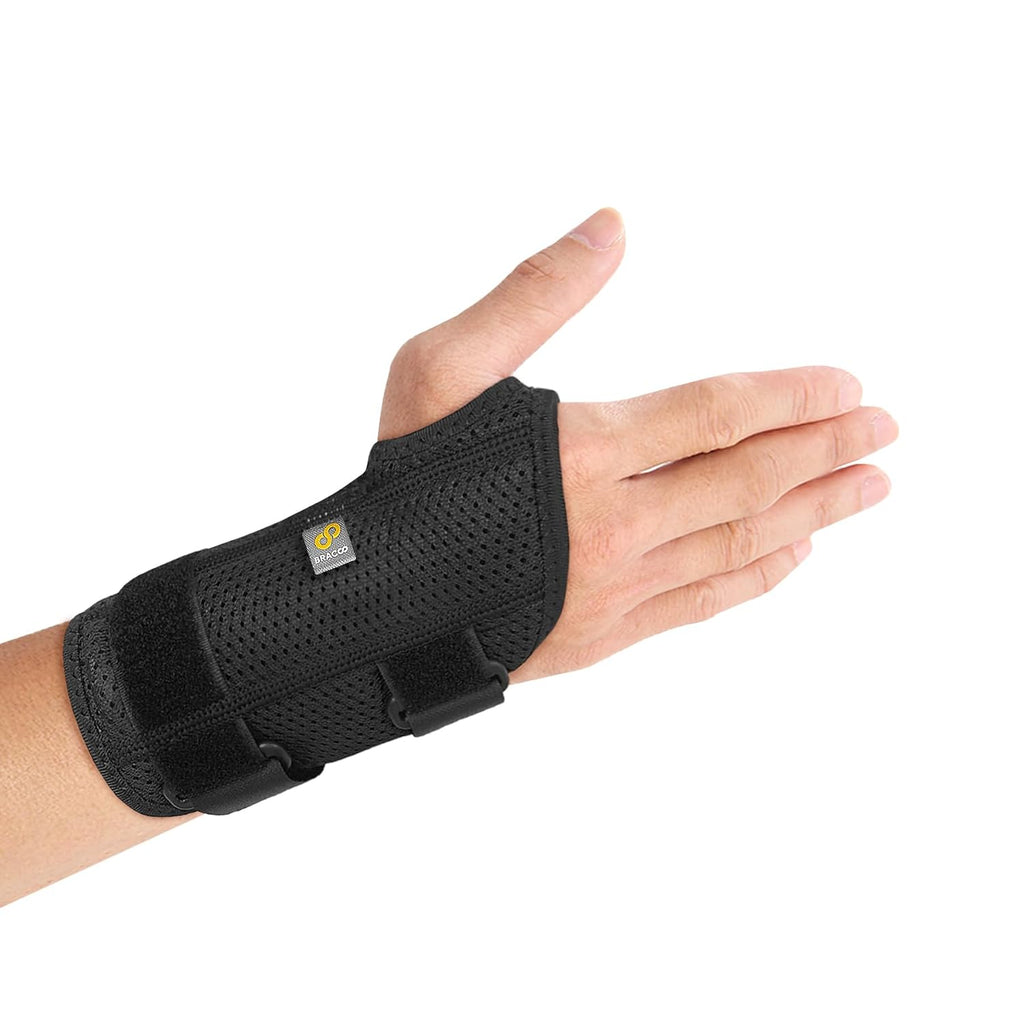 Wrist Brace for Carpal Tunnel with Wrist Splint | Adjustable Wrist Support Wrap for Right Left Hand, Hand Brace for Day & Night, for Arthritis, Tendonitis, Sprain, WB31